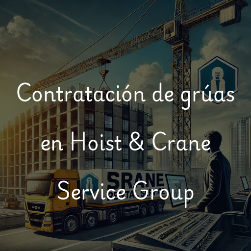 Contratación de grúas en Hoist & Crane Service Group