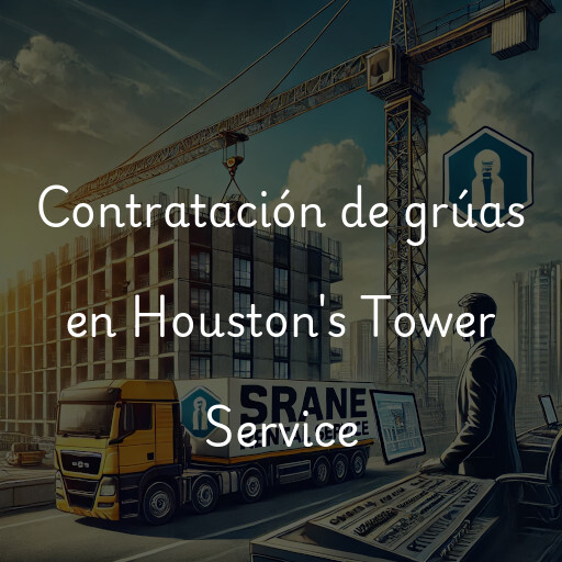 Contratación de grúas en Houston's Tower Service