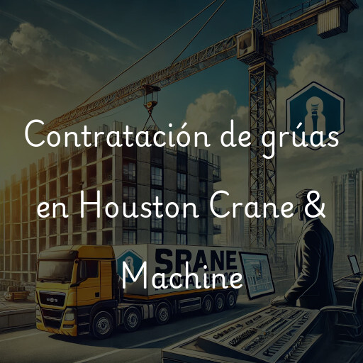 Contratación de grúas en Houston Crane & Machine