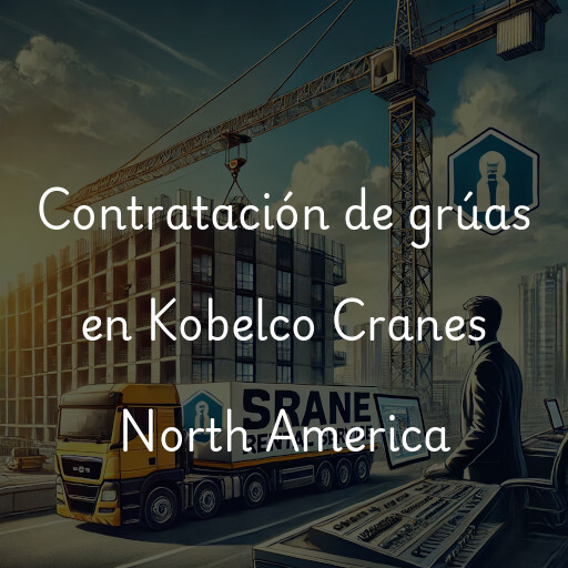 Contratación de grúas en Kobelco Cranes North America