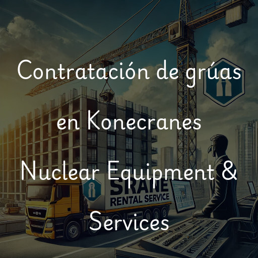 Contratación de grúas en Konecranes Nuclear Equipment & Services