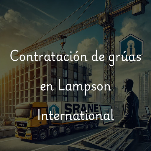 Contratación de grúas en Lampson International