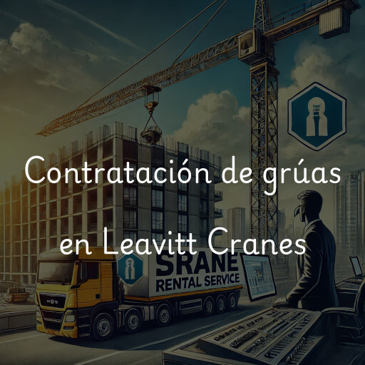 Contratación de grúas en Leavitt Cranes