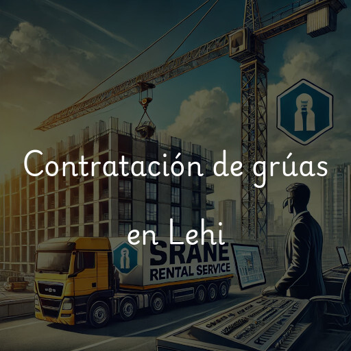 Contratación de grúas en Lehi