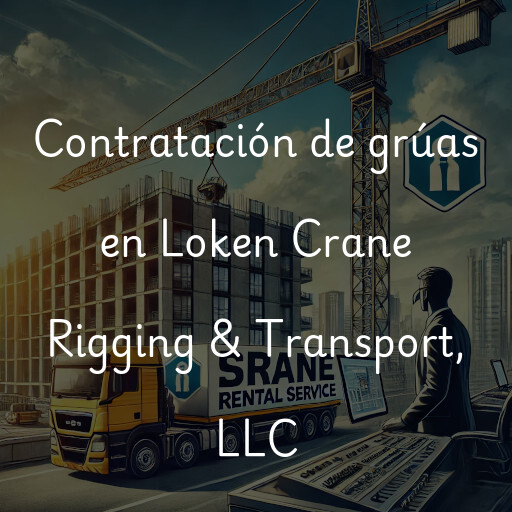 Contratación de grúas en Loken Crane Rigging & Transport, LLC