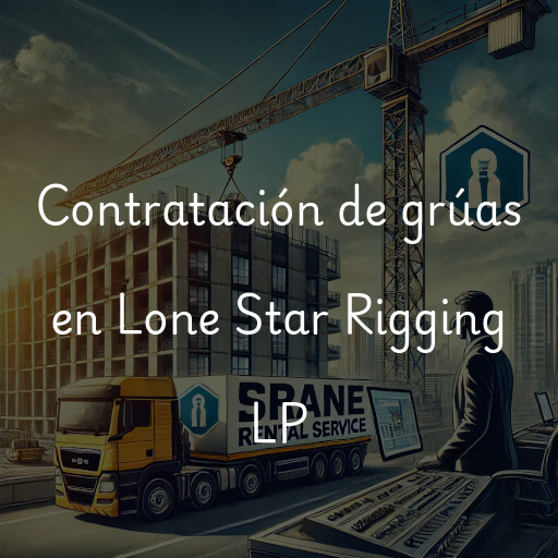 Contratación de grúas en Lone Star Rigging LP