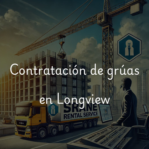 Contratación de grúas en Longview