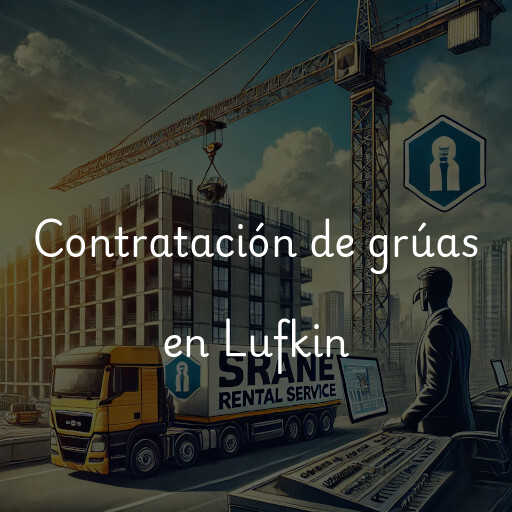 Contratación de grúas en Lufkin