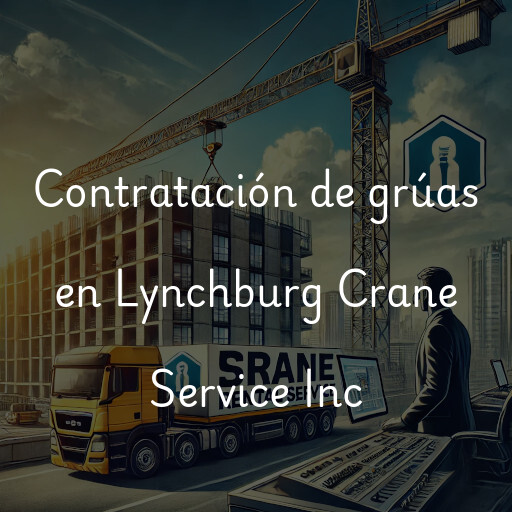 Contratación de grúas en Lynchburg Crane Service Inc