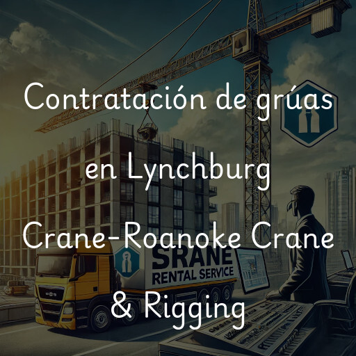 Contratación de grúas en Lynchburg Crane-Roanoke Crane & Rigging