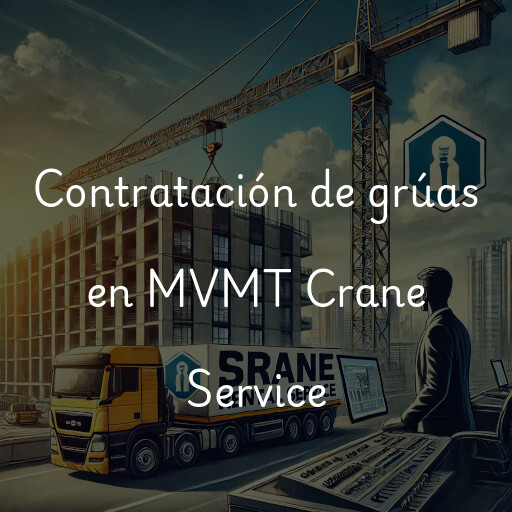 Contratación de grúas en MVMT Crane Service