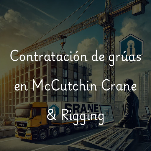 Contratación de grúas en McCutchin Crane & Rigging