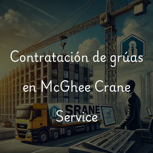 Contratación de grúas en McGhee Crane Service