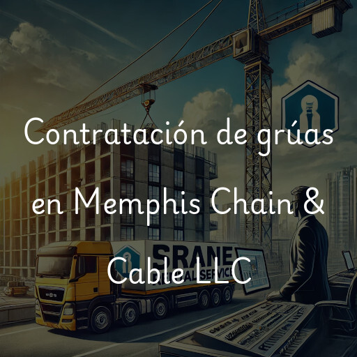 Contratación de grúas en Memphis Chain & Cable LLC