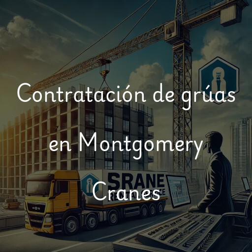 Contratación de grúas en Montgomery Cranes