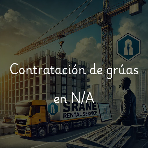 Contratación de grúas en N/A