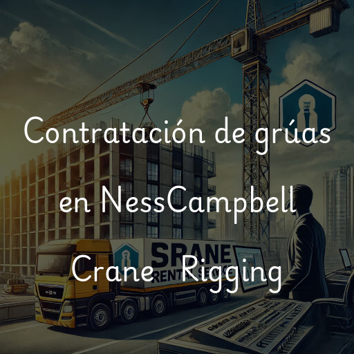 Contratación de grúas en NessCampbell Crane + Rigging