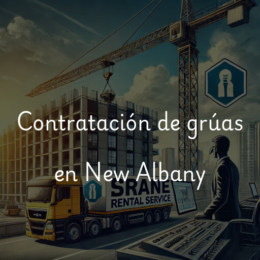 Contratación de grúas en New Albany