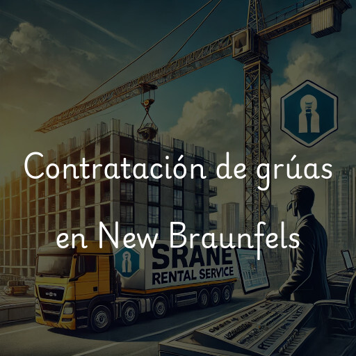 Contratación de grúas en New Braunfels