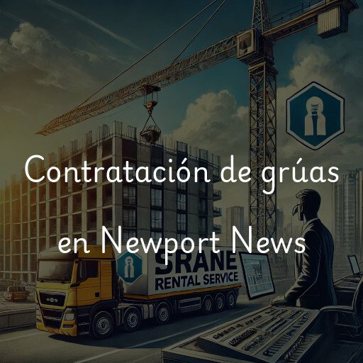 Contratación de grúas en Newport News