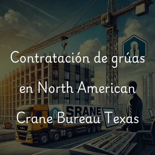 Contratación de grúas en North American Crane Bureau Texas