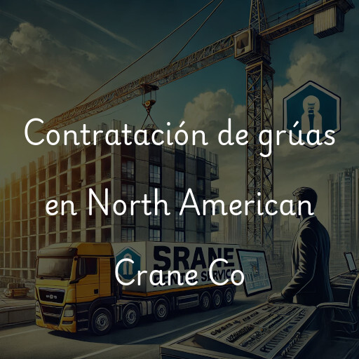 Contratación de grúas en North American Crane Co