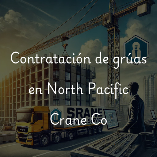 Contratación de grúas en North Pacific Crane Co