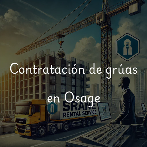 Contratación de grúas en Osage