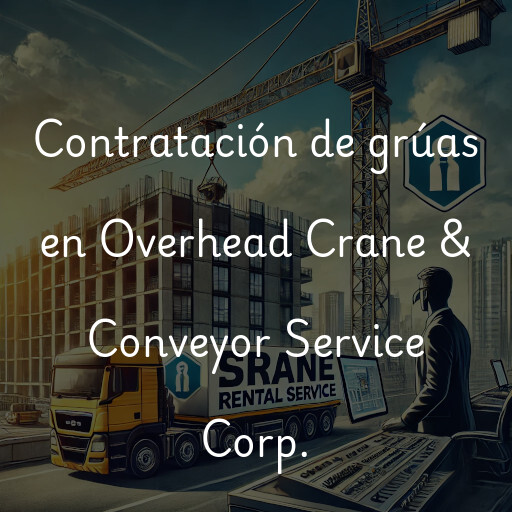 Contratación de grúas en Overhead Crane & Conveyor Service Corp.