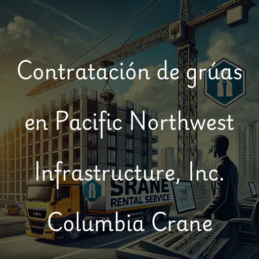 Contratación de grúas en Pacific Northwest Infrastructure, Inc. Columbia Crane