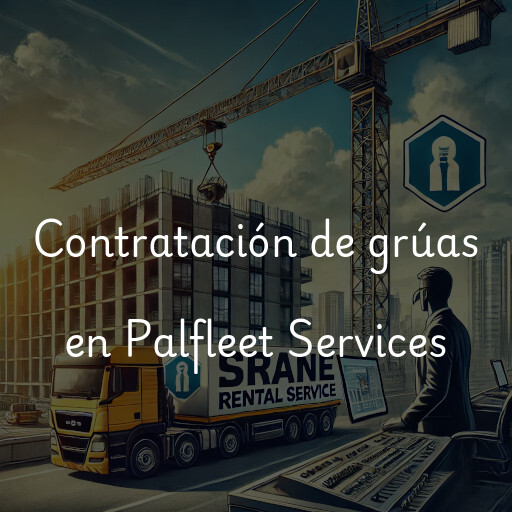 Contratación de grúas en Palfleet Services