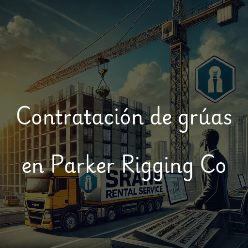 Contratación de grúas en Parker Rigging Co