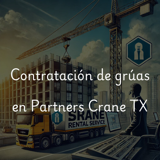 Contratación de grúas en Partners Crane TX