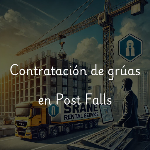 Contratación de grúas en Post Falls