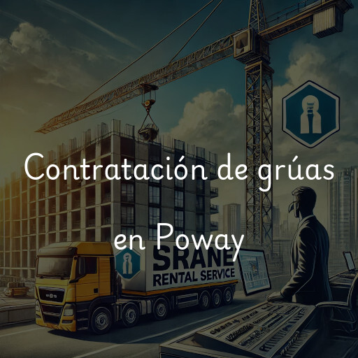 Contratación de grúas en Poway