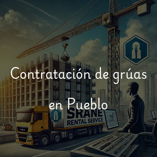 Contratación de grúas en Pueblo