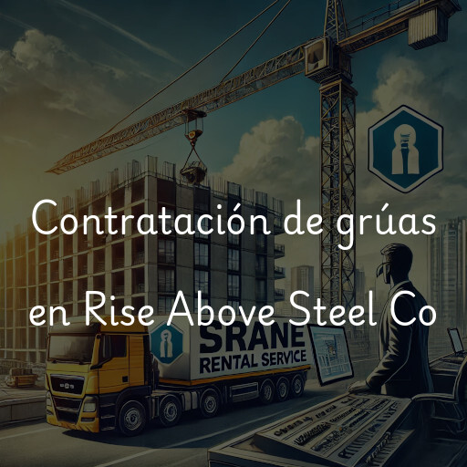 Contratación de grúas en Rise Above Steel Co