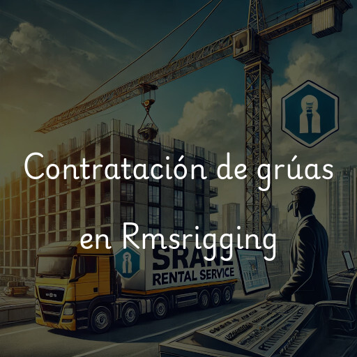 Contratación de grúas en Rmsrigging