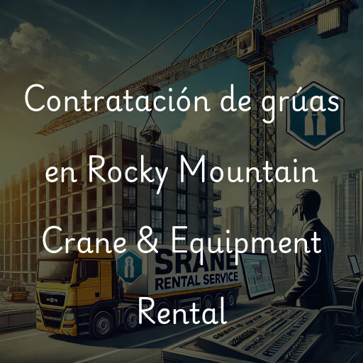 Contratación de grúas en Rocky Mountain Crane & Equipment Rental