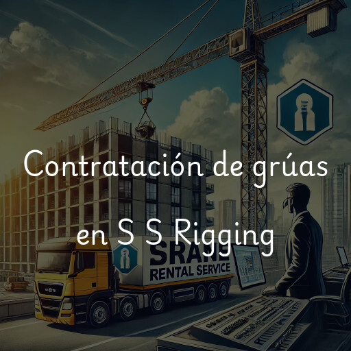 Contratación de grúas en S S Rigging