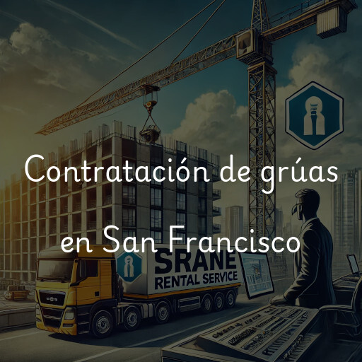 Contratación de grúas en San Francisco