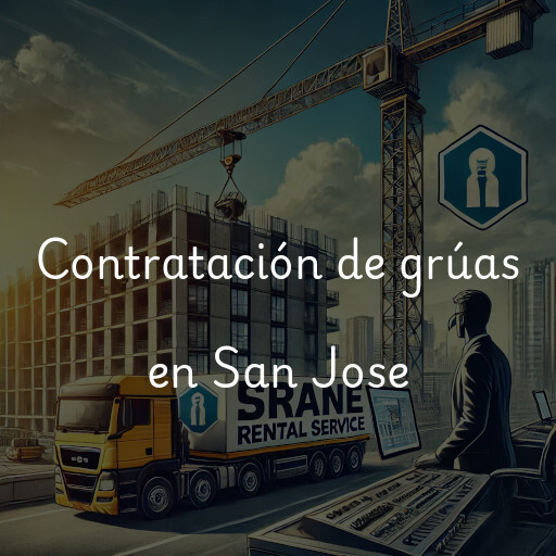 Contratación de grúas en San Jose