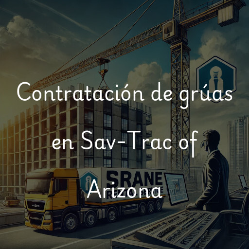 Contratación de grúas en Sav-Trac of Arizona