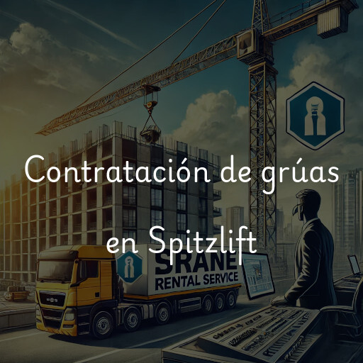 Contratación de grúas en Spitzlift