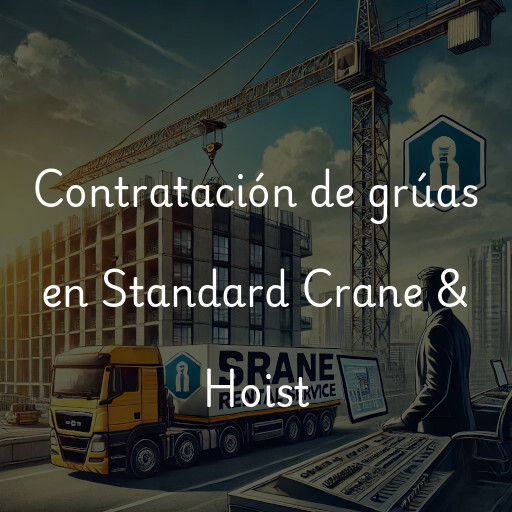 Contratación de grúas en Standard Crane & Hoist