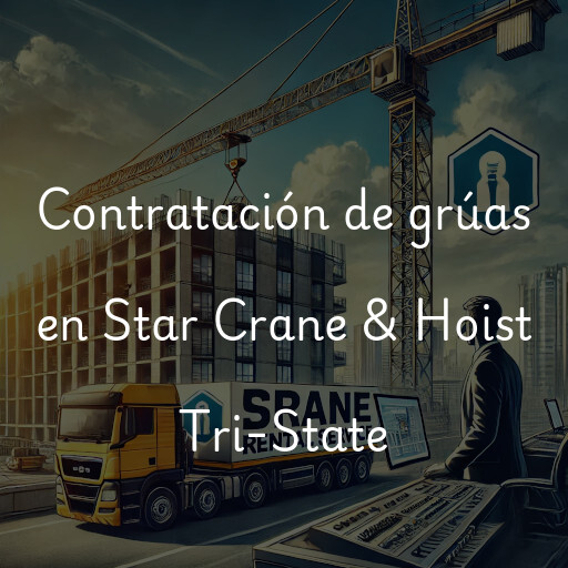 Contratación de grúas en Star Crane & Hoist Tri-State