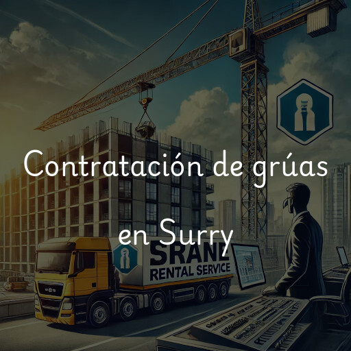 Contratación de grúas en Surry