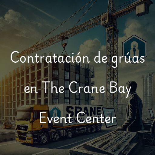 Contratación de grúas en The Crane Bay Event Center