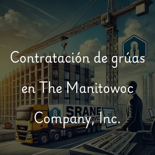 Contratación de grúas en The Manitowoc Company, Inc.