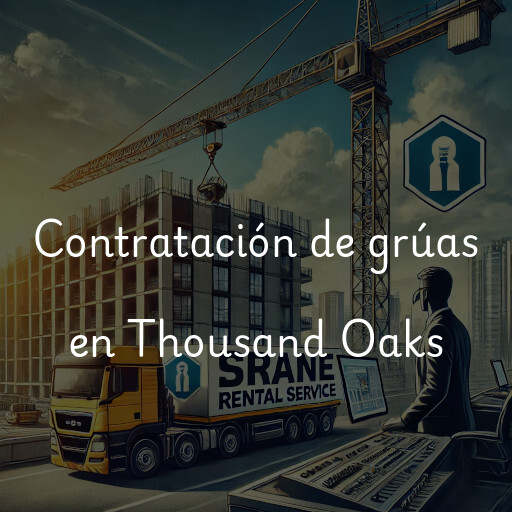 Contratación de grúas en Thousand Oaks